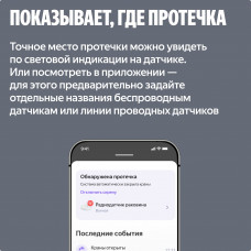 NEPTUN × Умный дом с Алисой. Комплект базовый. Умная система защиты от протечек воды