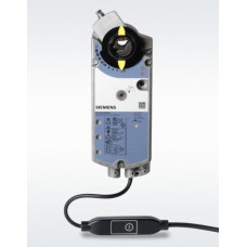 Siemens GCA161.1E/MO привод воздушной заслонки поворотного типа, Modbus RTU, 18 Нм, пружинный возврат