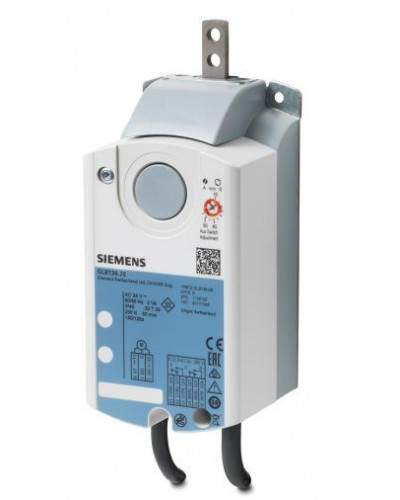 Siemens GLB336.2E, привод воздушной заслонки линейный