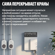 NEPTUN × Умный дом с Алисой. Комплект максимальный. Умная система защиты от протечек воды